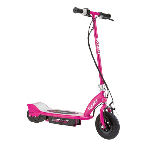 Razor E100 Electric Scooter-Pink 24 Volt