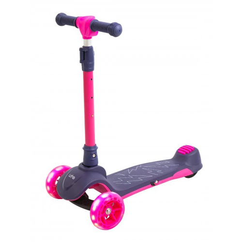 Li-Fe Trilogy Electric Tri-scooter - Purple/Pink