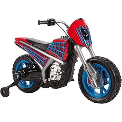 Spiderman electric motorcycle on sale