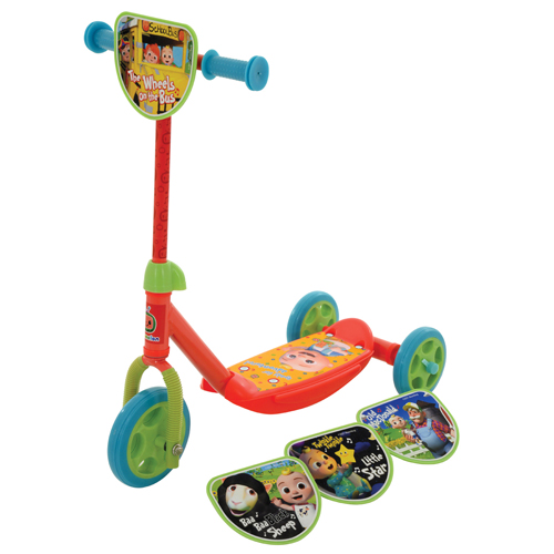 CoComelon Switch It Multi Character Tri Scooter