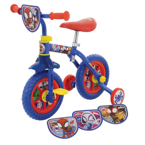 Spidey and his Amazing Friends Switch It Multi Character 2in1 Training Bike